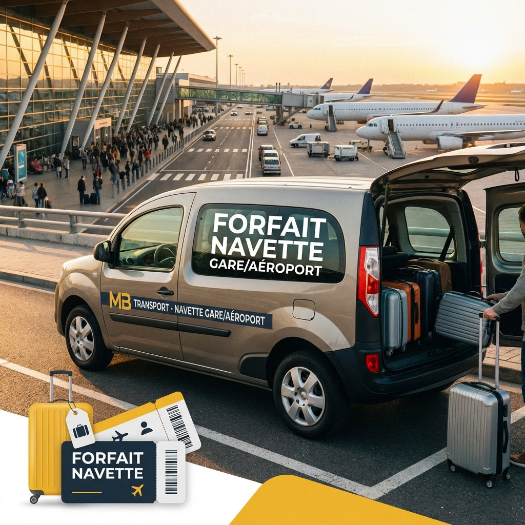 Le "Forfait Navette Gare/Aéroport"